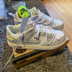 Off White Dunk Low Lot 49