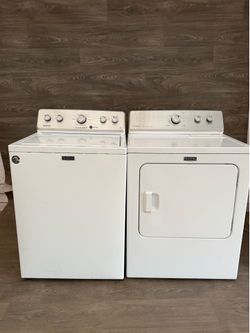 Maytag washer and dryer laundry