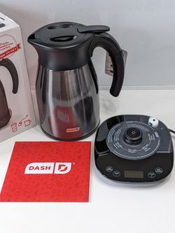 Dash Insulated Electric Kettle, Cordless Hot Water Kettle - Stainless  Steel, 57oz/1.7L