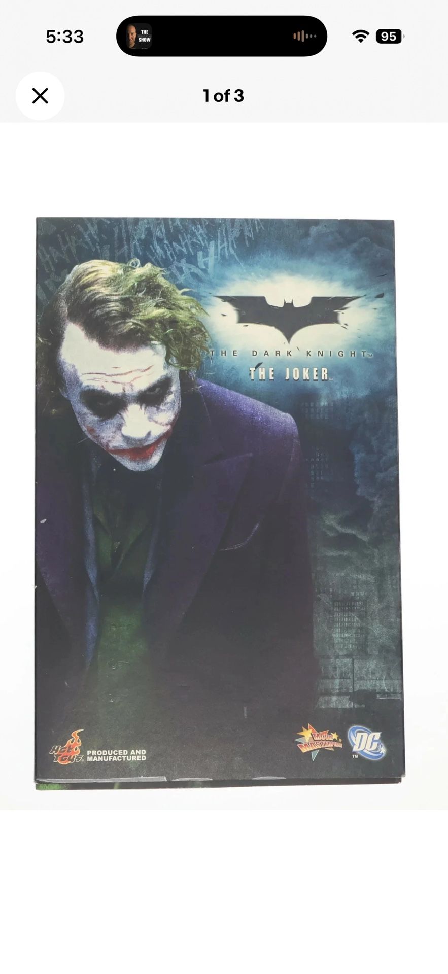 Hot Toys The Dark Knight The Joker
