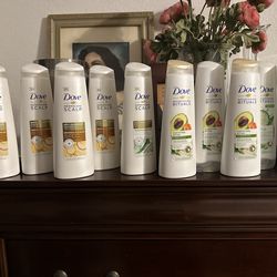 Dove Shampoos & Conditioners