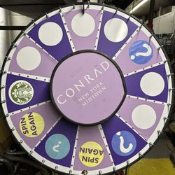 Industrial Prize Spinning Wheel 36”