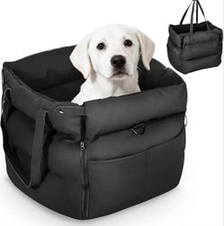 Dog Car Seat Bed & carrier bag for Small & Medium Dogs Under 30lbs
