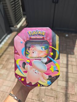 Pokemon Mega Clefable ex Tin