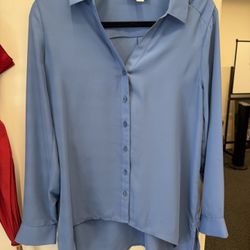 Baby Blue Blouse