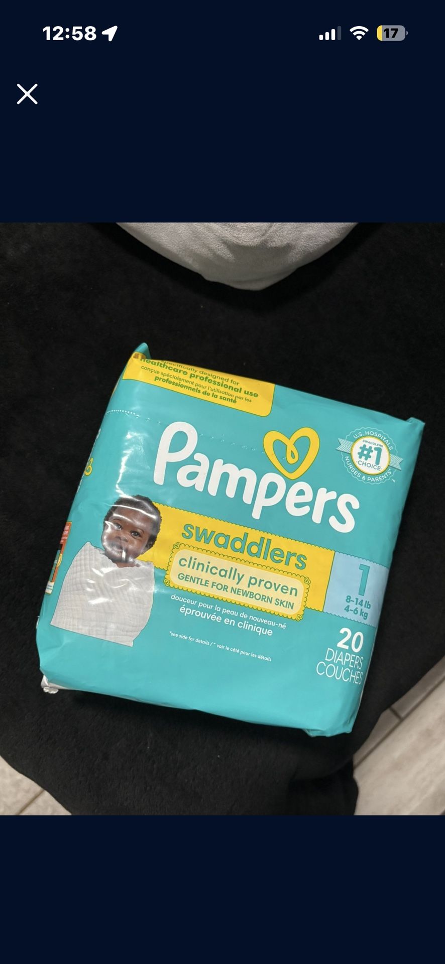 Pampers Swaddlers 