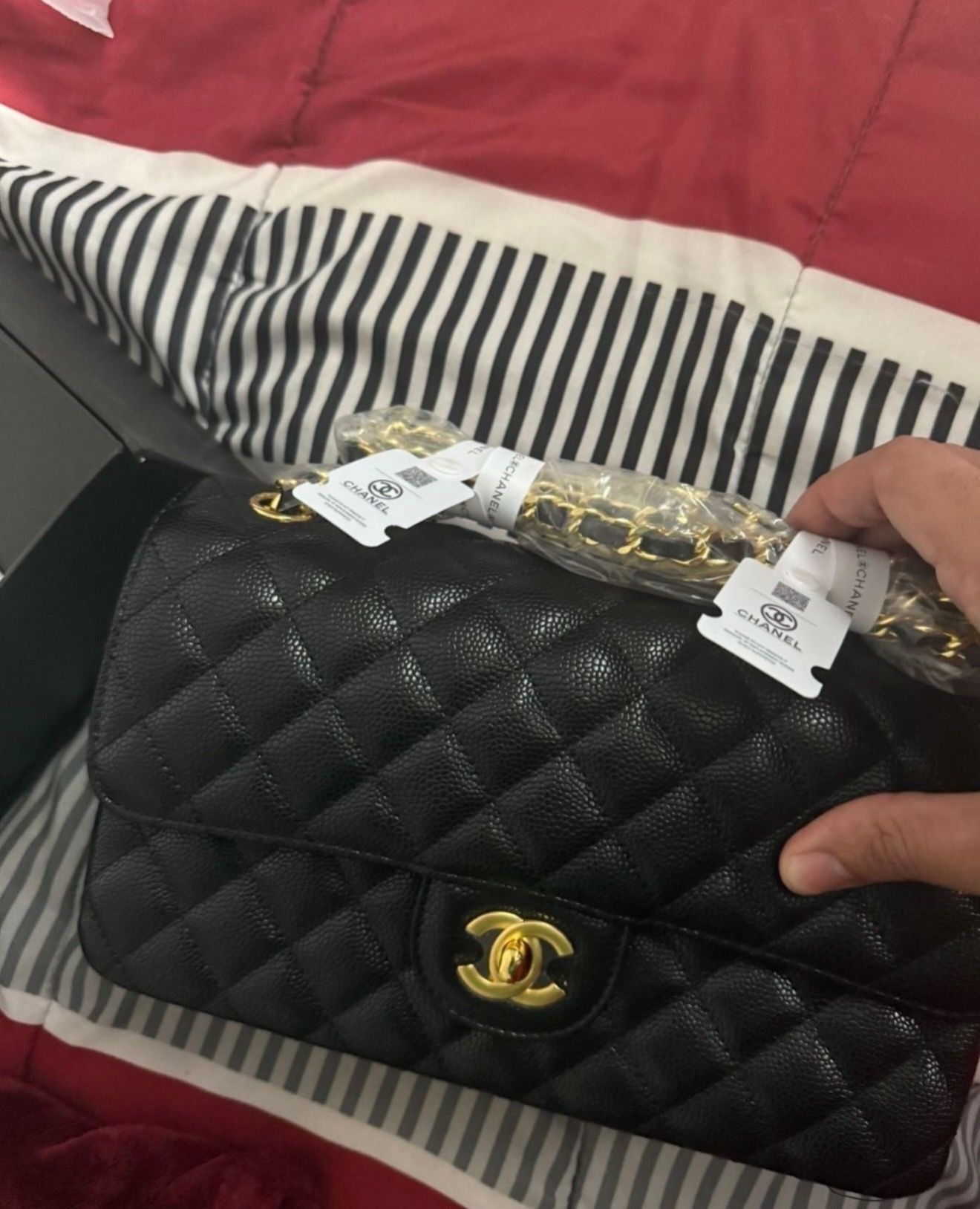 BRAND NEW CHANEL PURSE ( WITH DUST BAG)