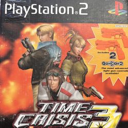 PS2 Time Crisis 3 & Guncon CIB