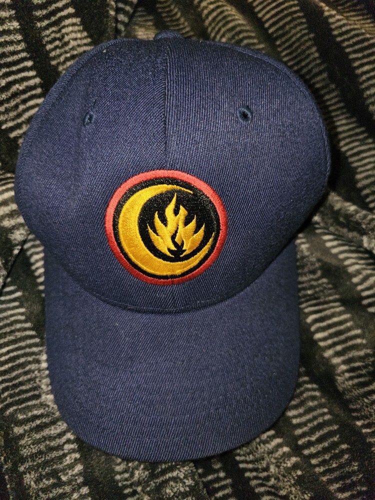 Black Label Skateboards Flexfit Hat L 1990's Acrylic/Wool