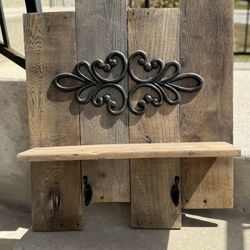 Handmade Reclaimed Wood Shelf – One of a Kind