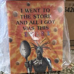 Travis Scott Cereal Box