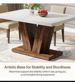 Dining table 4 chairs