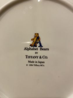 Tiffany and co alphabet discount bears tiffany co 1994