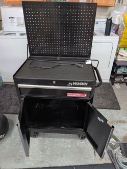 Husky Tool Chest with Pegboard