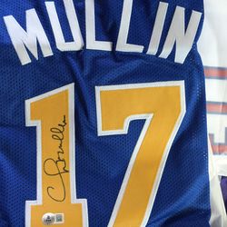 Chris Mullen signed jersey