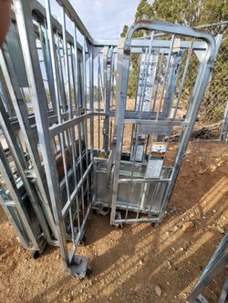 Used Stainless hotel luggage cart/ airport luggage cart