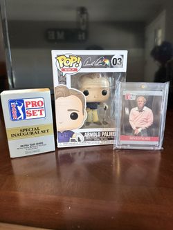 Arnold Palmer Funko & 1990 Pro set Golf ⛳️ 