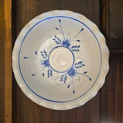 Anna Fadeley (Signed) Fruit Bowl, Brattleboro, VT, 1942