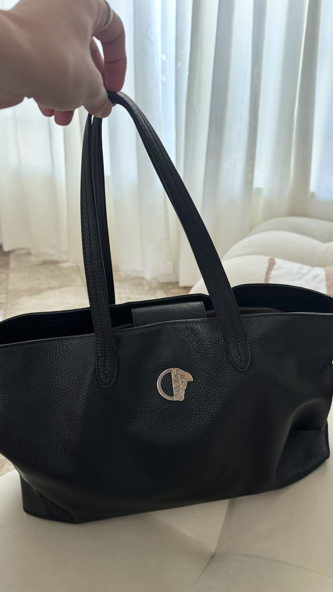 Versace Black Tote bag