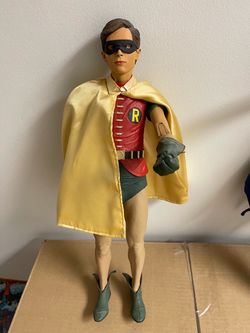 NECA Robin 1966 TV Series 1/4 Scale Figure — Burt Ward — Approximately 18 Inches — Original Box —