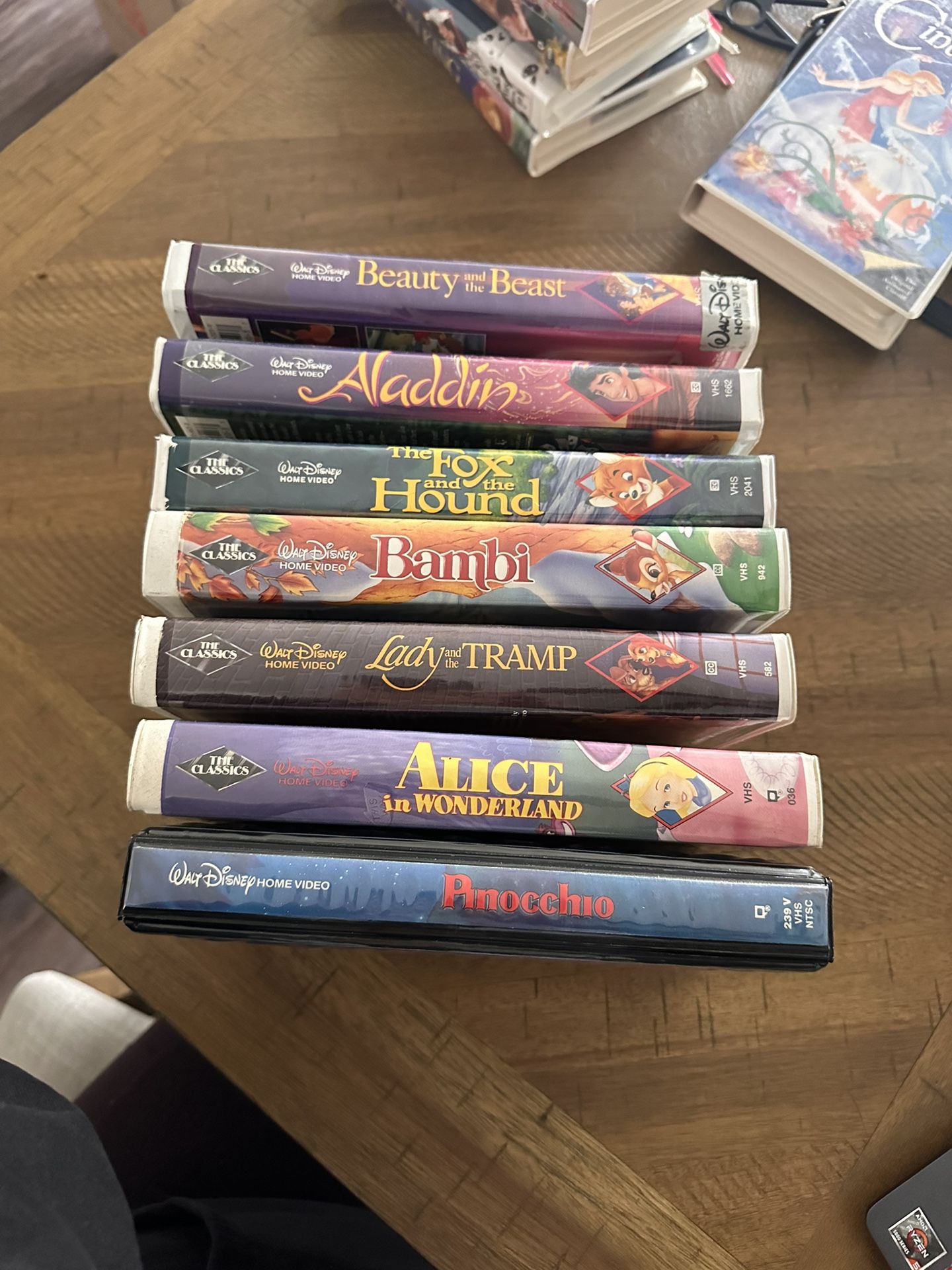 Lot of Disney VHS Black Diamond Editions,All Products : American Fashion Style Bags On Sale