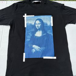 OFF WHITE T-Shirt Graphic Mona Lisa