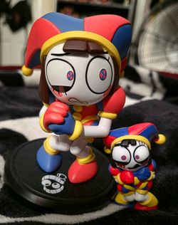 Pomni Animatez & Mystery Fig