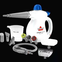 New! Bissell Steam Shot Deluxe Handheld Steam Cleaner