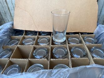 Box of drinking glasses