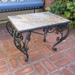 Vintage Italian Wroght Iron Table