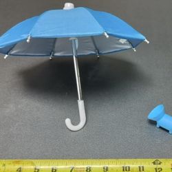 Mini umbrella and suction holder 
