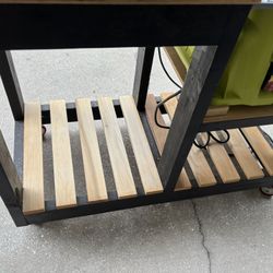 15A Rigid Miter Saw and 15A Ryobi Table Saw with Rolling Stand