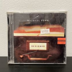 Michael Penn Resigned CD Album Sony Music 90s Rock Pop Alternative 1997