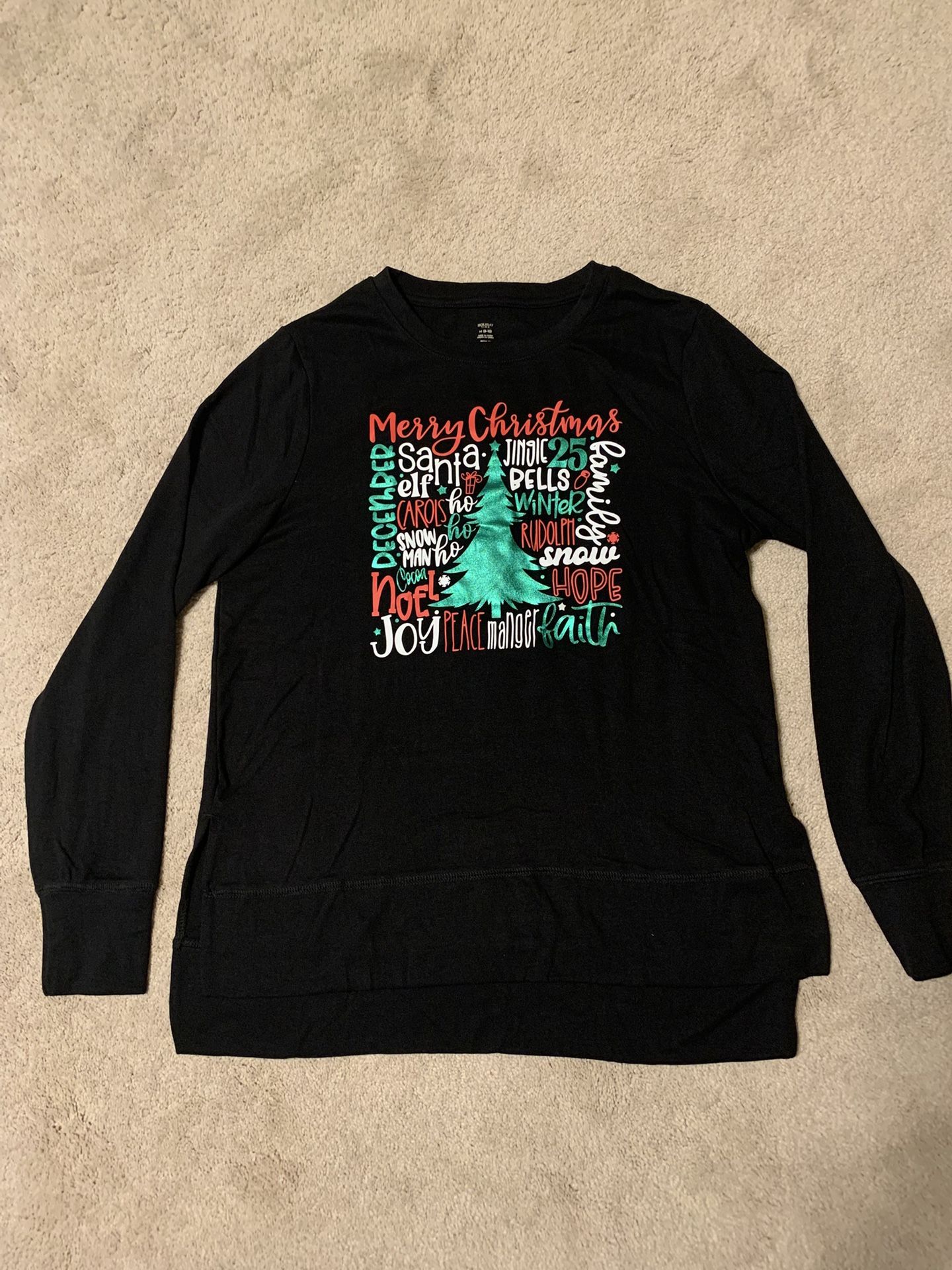 Ladies Christmas Tunic Sweater 