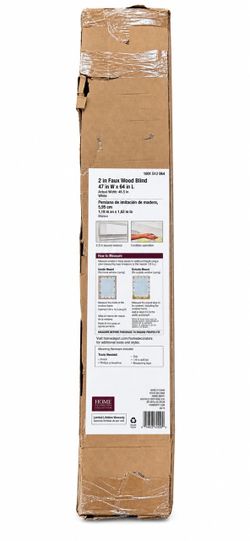 Home Decorators Collection 2” Faux Wood Blind – $20