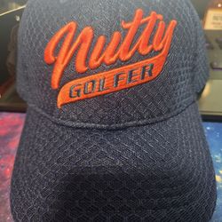 Nutty Golfer Fitted Hat