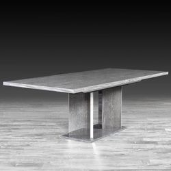 Allamoda | Ventura Dining Table | 5 Ventura Dining Chair | Gray