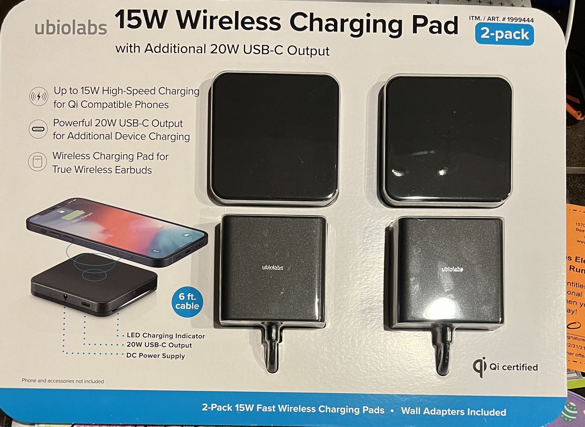 Wireless Charger / Ubiolabs