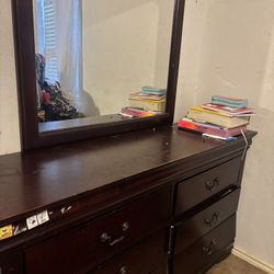 Solid Wood Dresser 