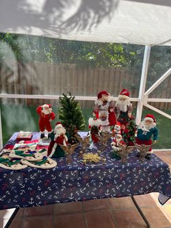 Vintage Christmas Holiday Decor Collection Lot