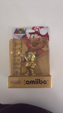 Brand New Amiibo Super Mario Silver Edition