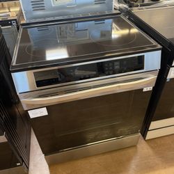 LG 30” induction stove with air fry