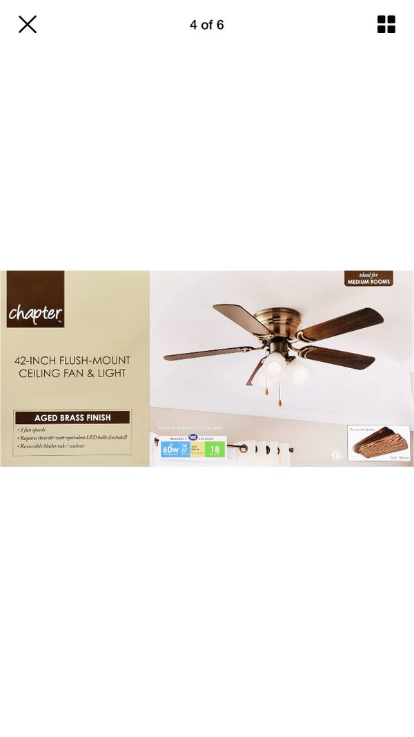 Chapter 42 Inch Flush Mount Ceiling Fan For In Columbus Oh Open In The Appcontinue To Mobile Website