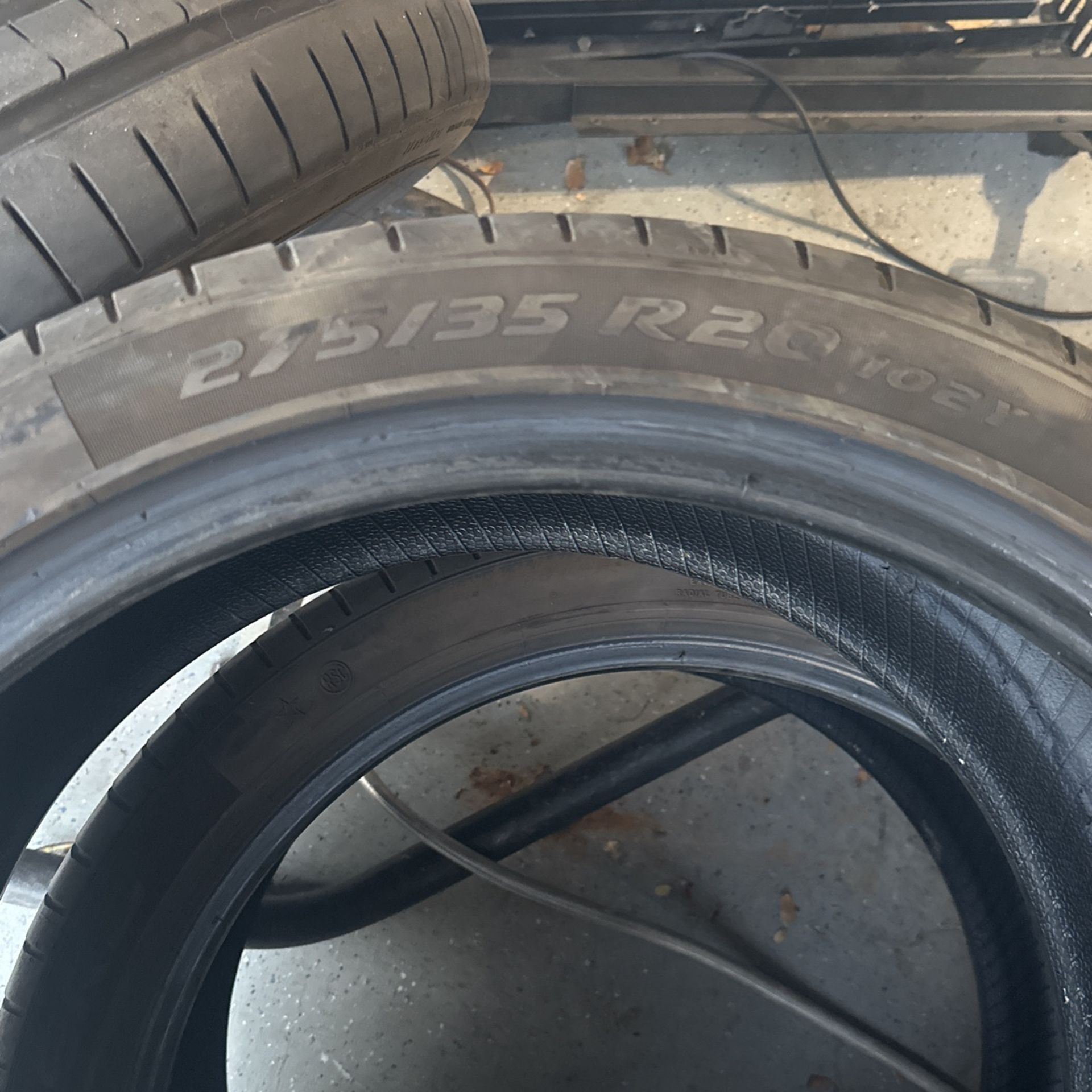 3 Used Tires Pirelli P Zero