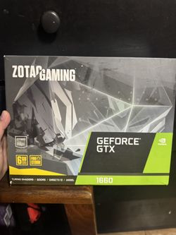 ZOTAC Gaming GeForce GTX 1660 6GB GDDR5 192-bit Gaming Graphics Card, Super Compact, ZT-T16600K-10M
