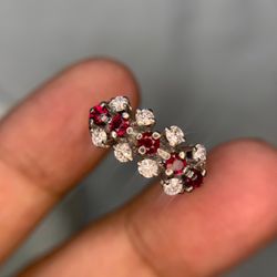 Women’s 18k Ruby Diamond Ring 