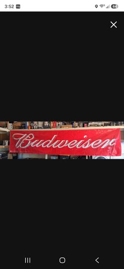 Budweiser banner