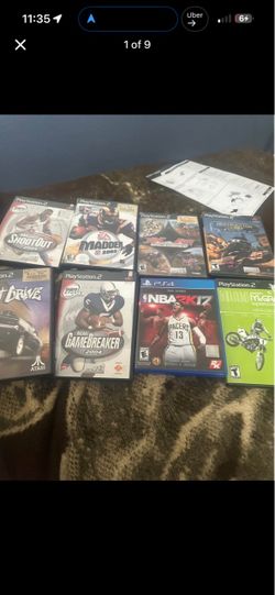 Mixed Lot of PS2 and PS4 Video Games