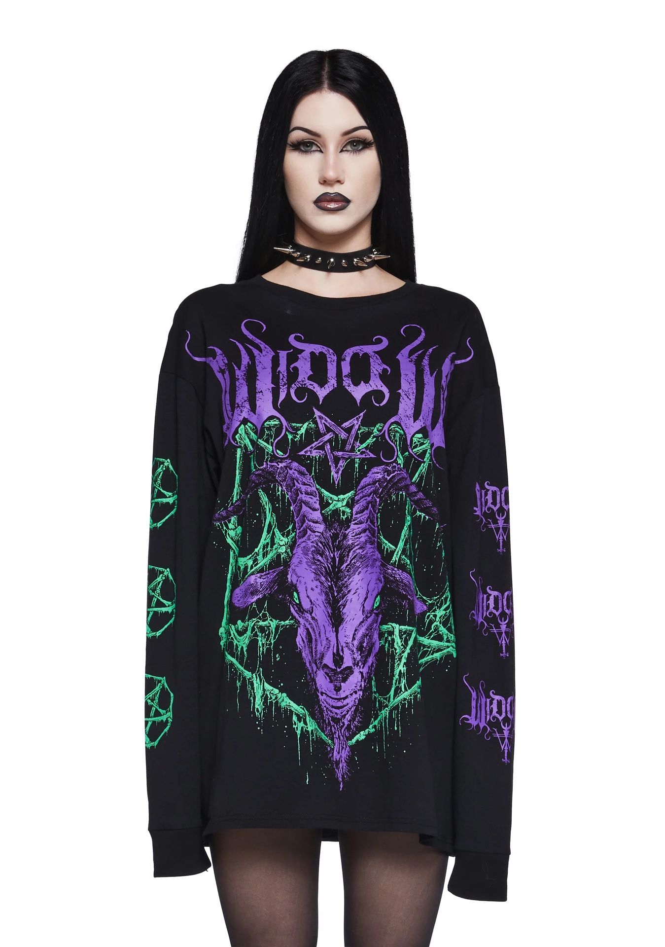 Medium Dollskill Goat Penta Long Sleeve Tee