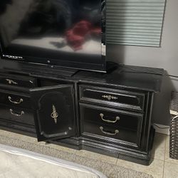 Both Tv And Thing Under Tv Has Gone